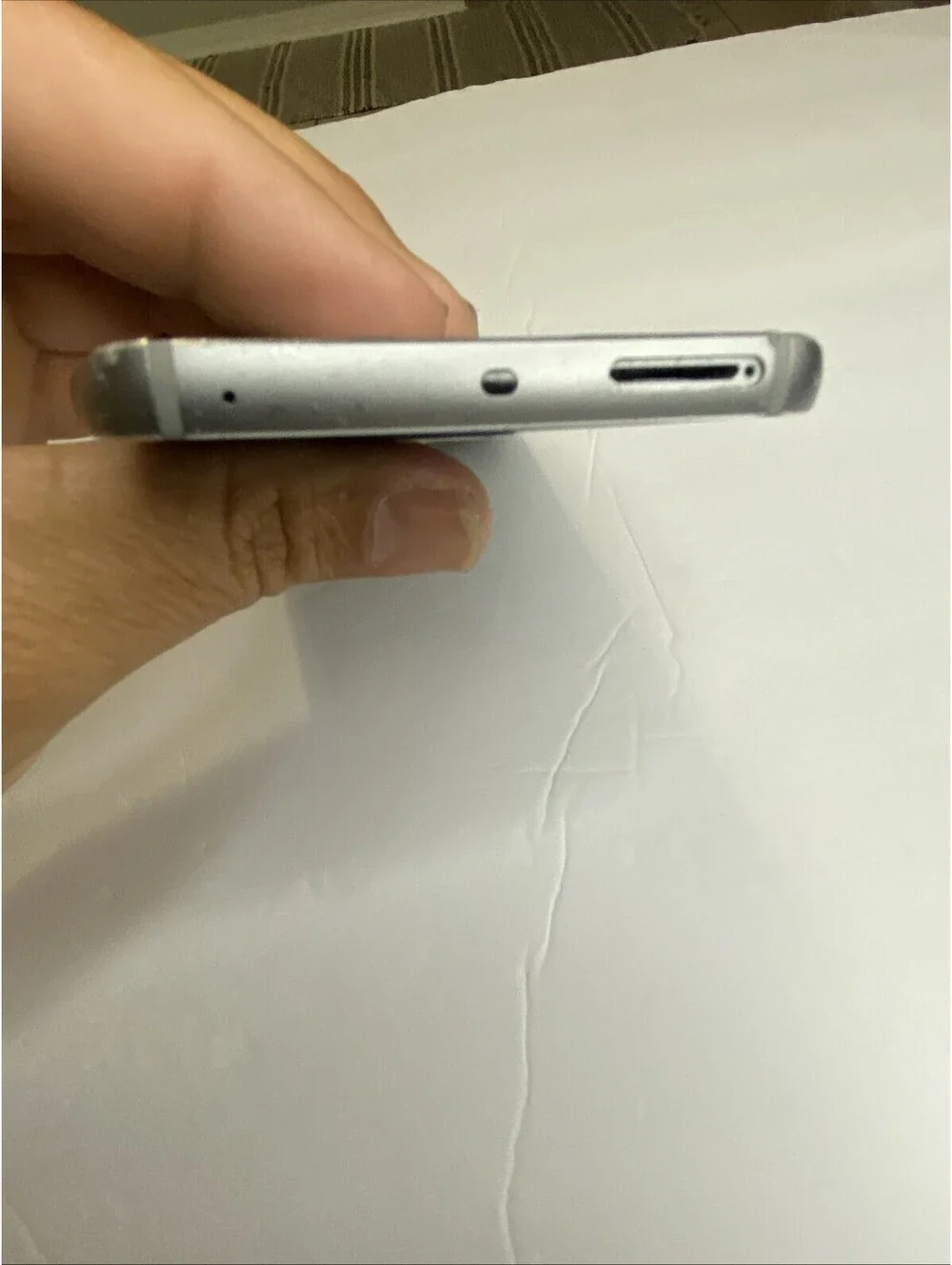 Samsung Galaxy S6 Edge 64 GB Black Sapphire - Unknown Carrier, Damaged, Untested
